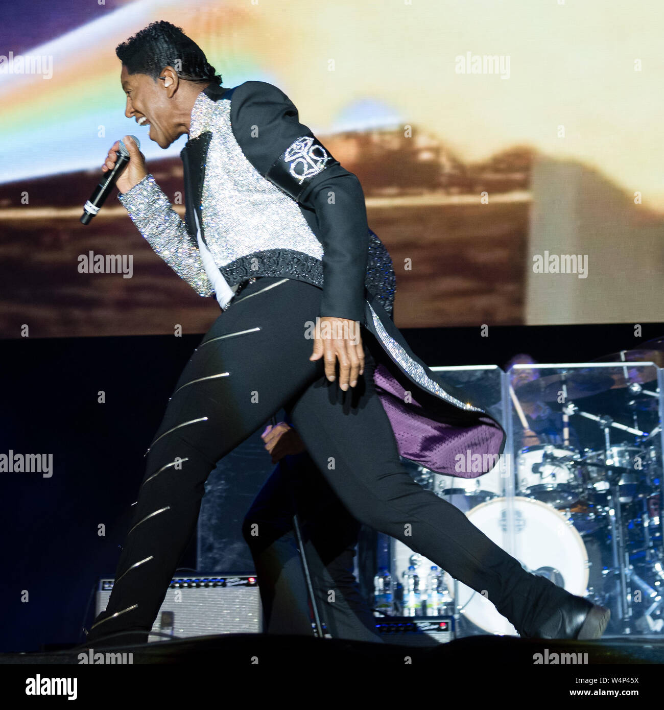 Die Jacksons - Jackson 5 - Gemeinsame Menschen Festival Stockfoto