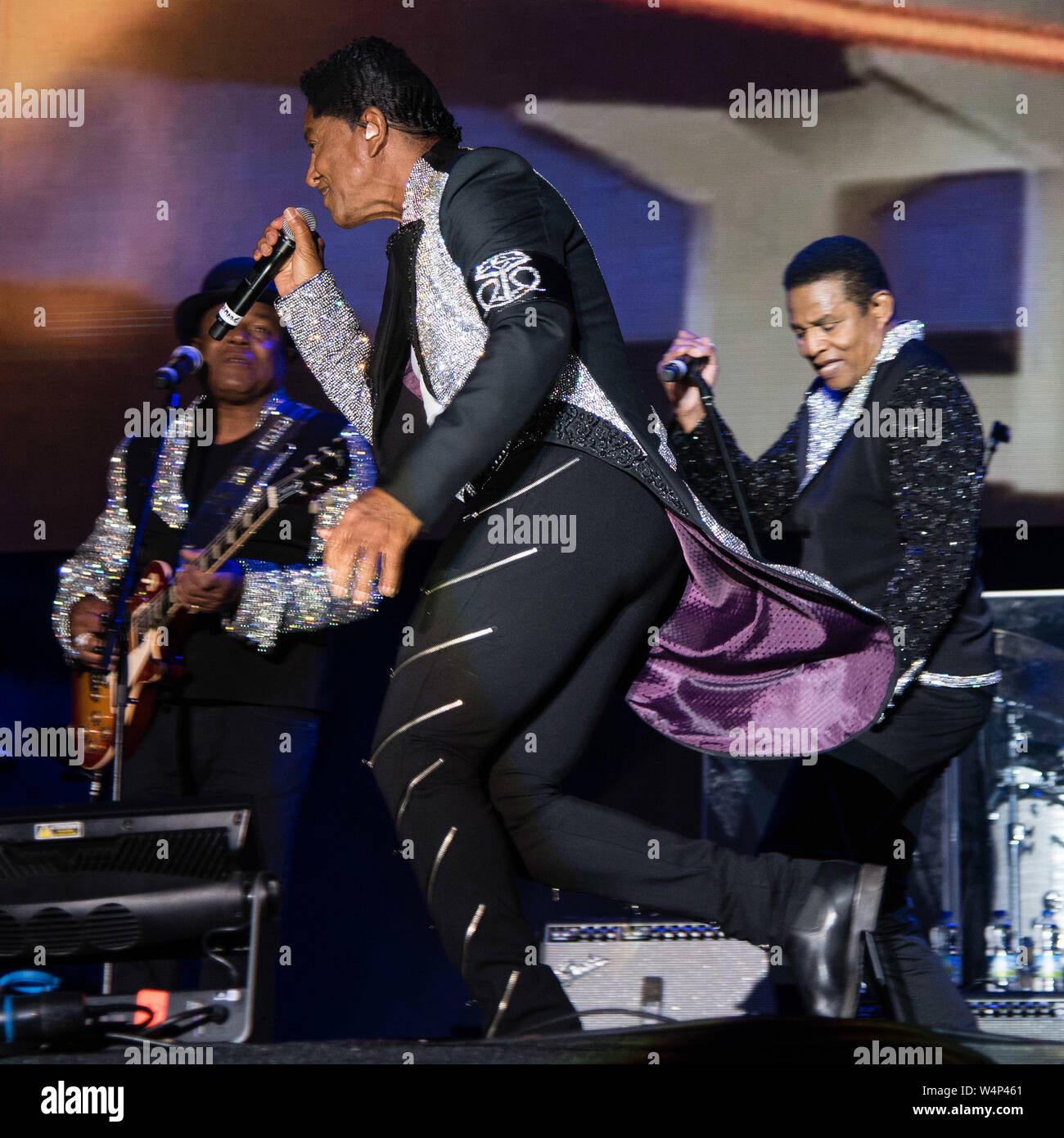 Die Jacksons - Jackson 5 - Gemeinsame Menschen Festival Stockfoto