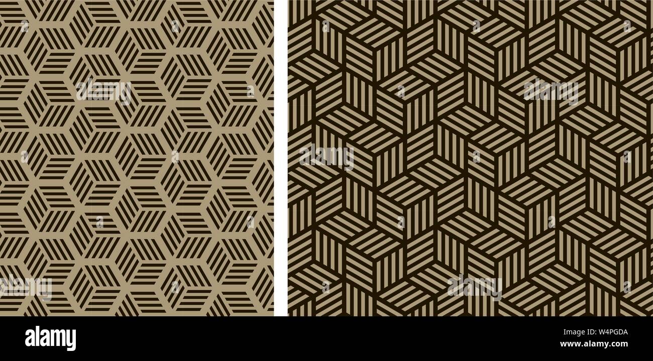 Der nahtlose Muster. Abstrakte geometrische Hintergrund Vector Illustration Stock Vektor