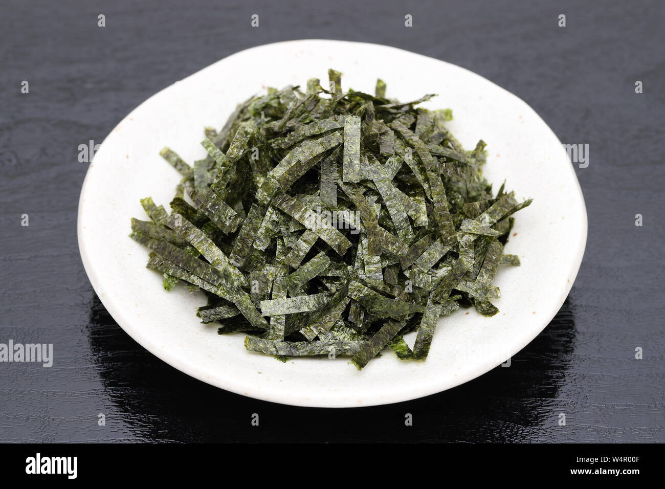 Japanisches Essen, Nori getrockneter Seetang Stockfoto