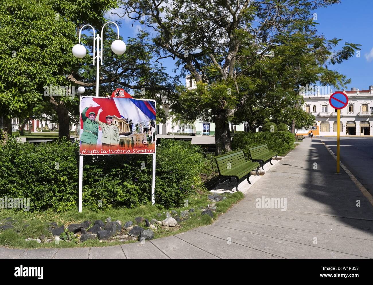 Santa Clara - wichtige Stadt der Kubanischen Revolution Stockfoto
