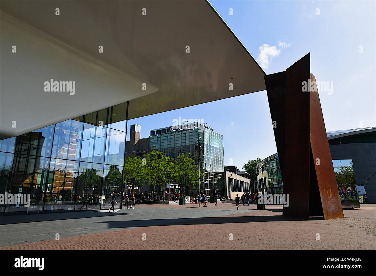 Blick auf zeitgenössische und moderne Kunst Museum, das Van Gogh Museum Stockfoto