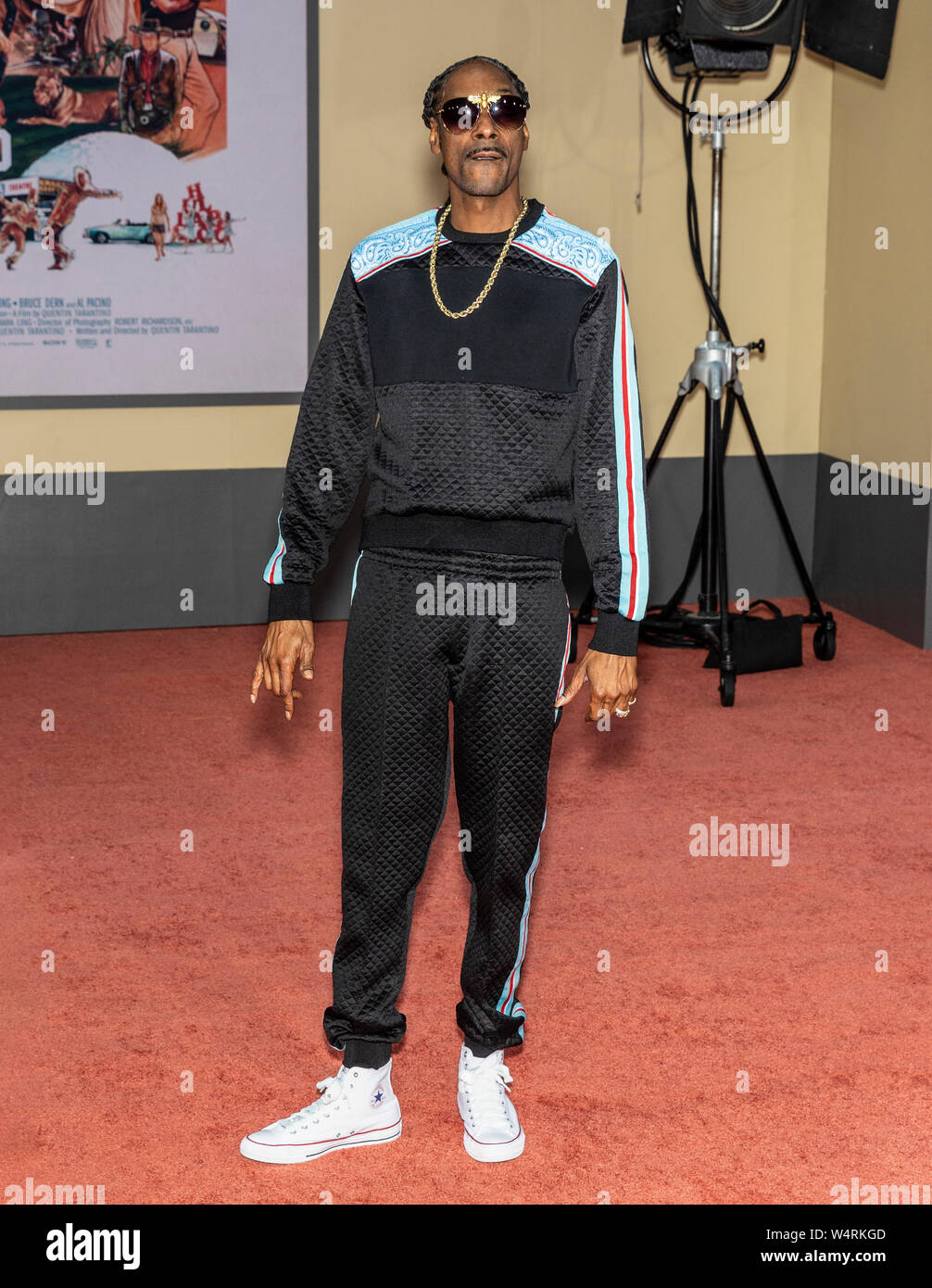 Los Angeles, CA - 22. Juli 2019: Snoop Dogg besucht die Los Angeles Premiere von "Once Upon a Time in Hollywood" bei TCL Chinese Theatre statt Stockfoto