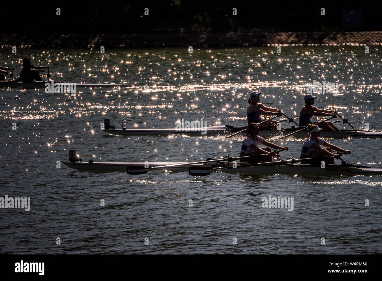 Plovdiv, Bulgarien, 10.-12. Mai 2019, FISA, Rudern Wm 1, Plovdiv Kanu und Rudern, © Peter SPURRIER/Intersport Bilder] Stockfoto