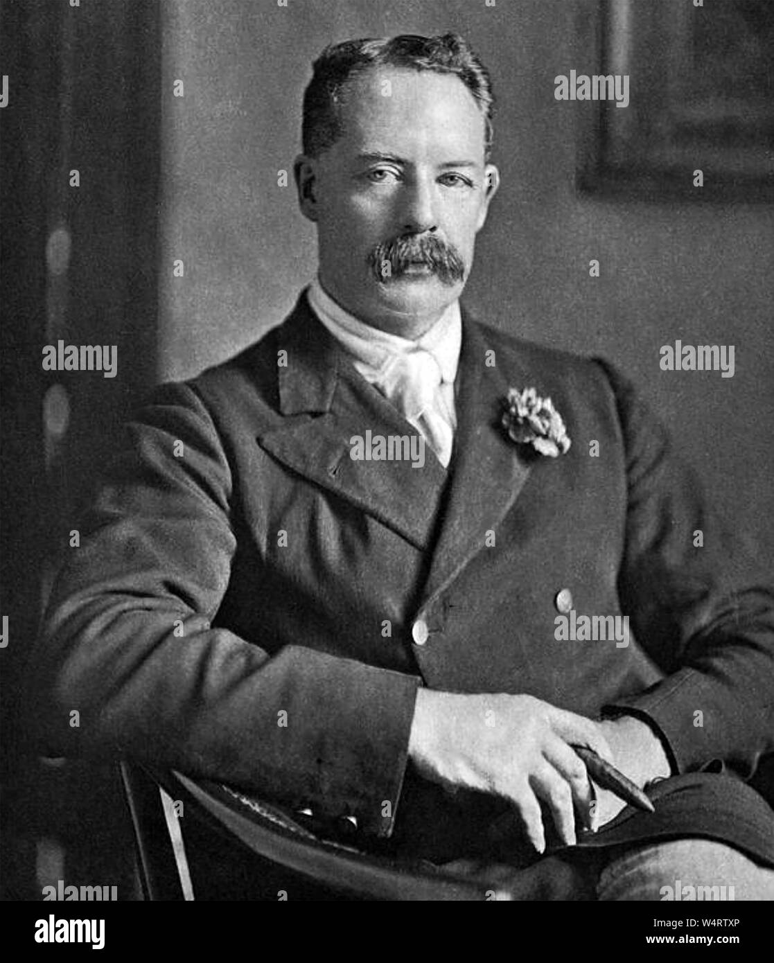WILLIAM GRENFELL, 1. Baron Desborough (1855-1945) Britische Athleten, Beamter und Politiker Stockfoto