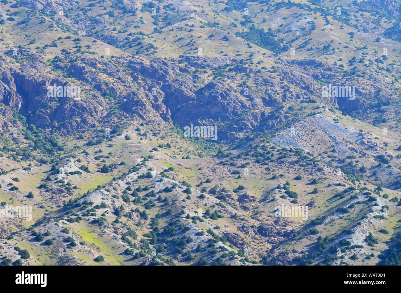 Hissar oder gissar Berge, ein Naturschutzgebiet im Bereich Pamir-Alay, südöstliche Usbekistan Stockfoto