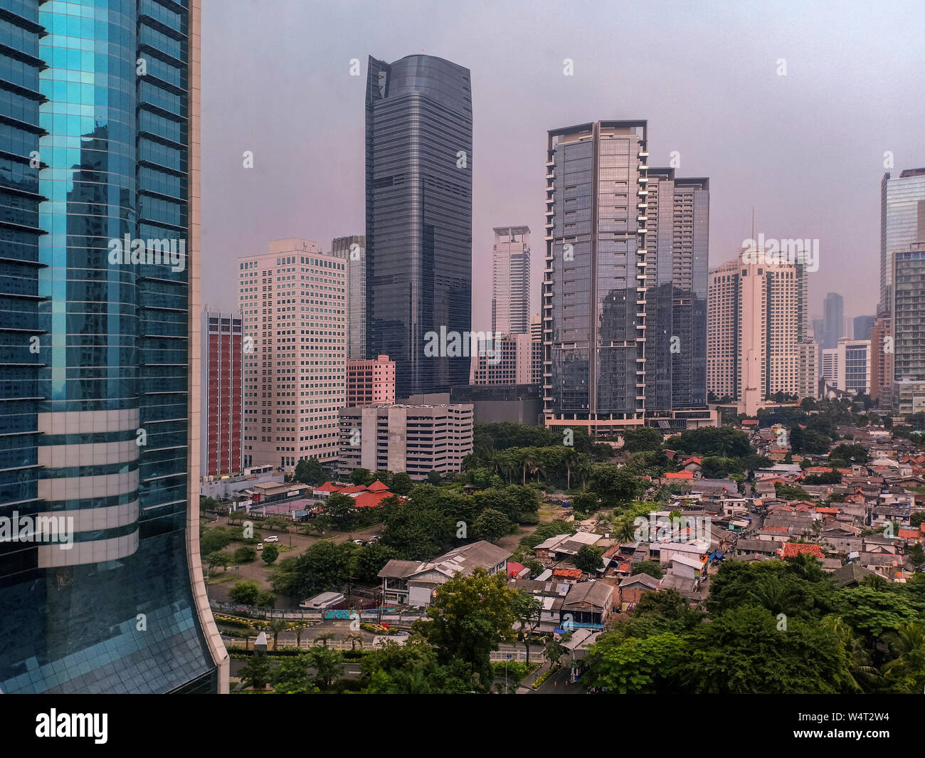 Stadtbild, Jakarta, Indonesien Stockfoto