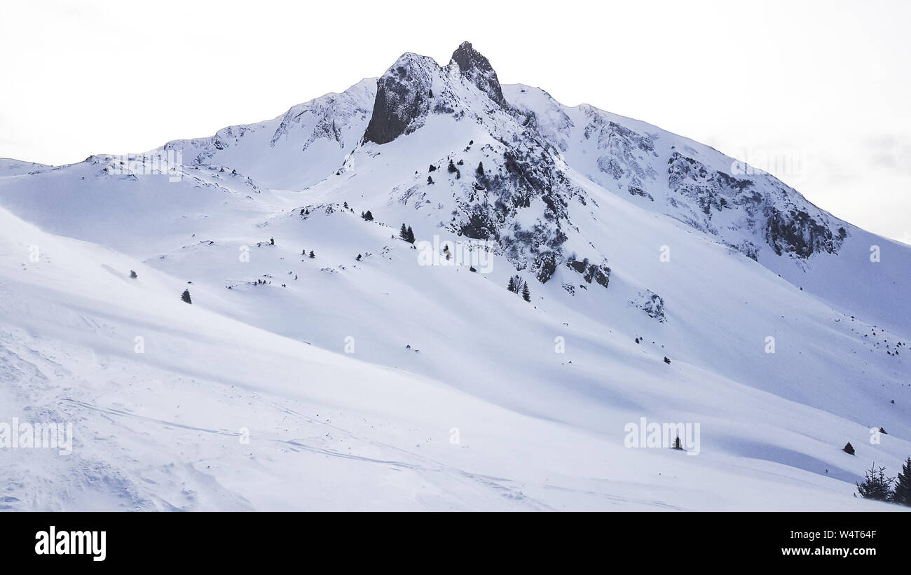 Naturpark Gantrisch im Winter, Kanton Bern, Berner Oberland, Schweizer Alpen, Schweiz Stockfoto