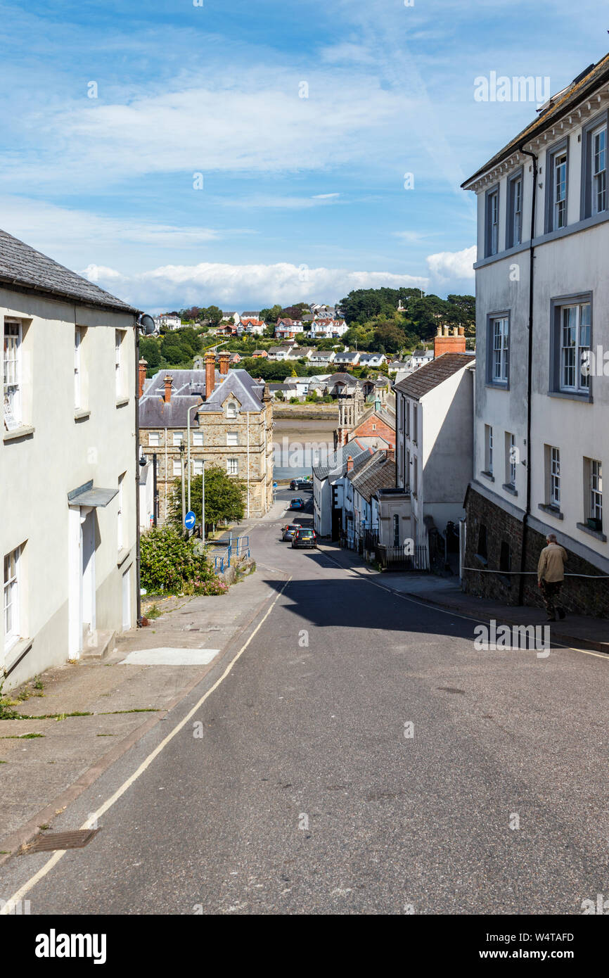 Die historische maritime Stadt, Bideford, Devon, Großbritannien Stockfoto