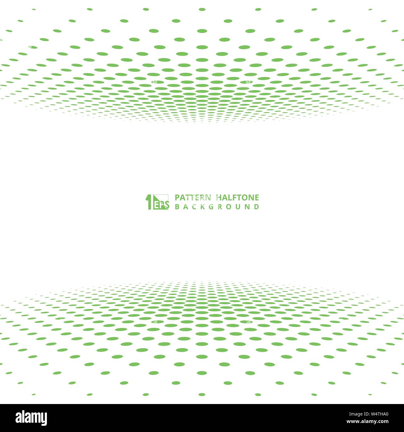 Abstrakt Grün halftone Cover Design Dekoration. Sie für Ad, Poster, Cover Design, Artwork, Vorlage verwenden können. Abbildung: Vector EPS 10. Stock Vektor