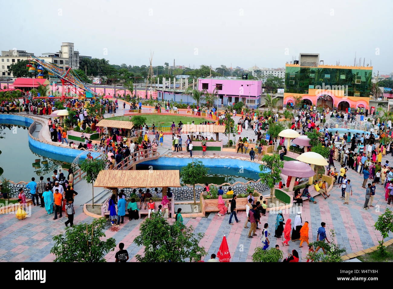 Land der Abenteuer Park panchabati Fatullah Narayanganj Stockfoto