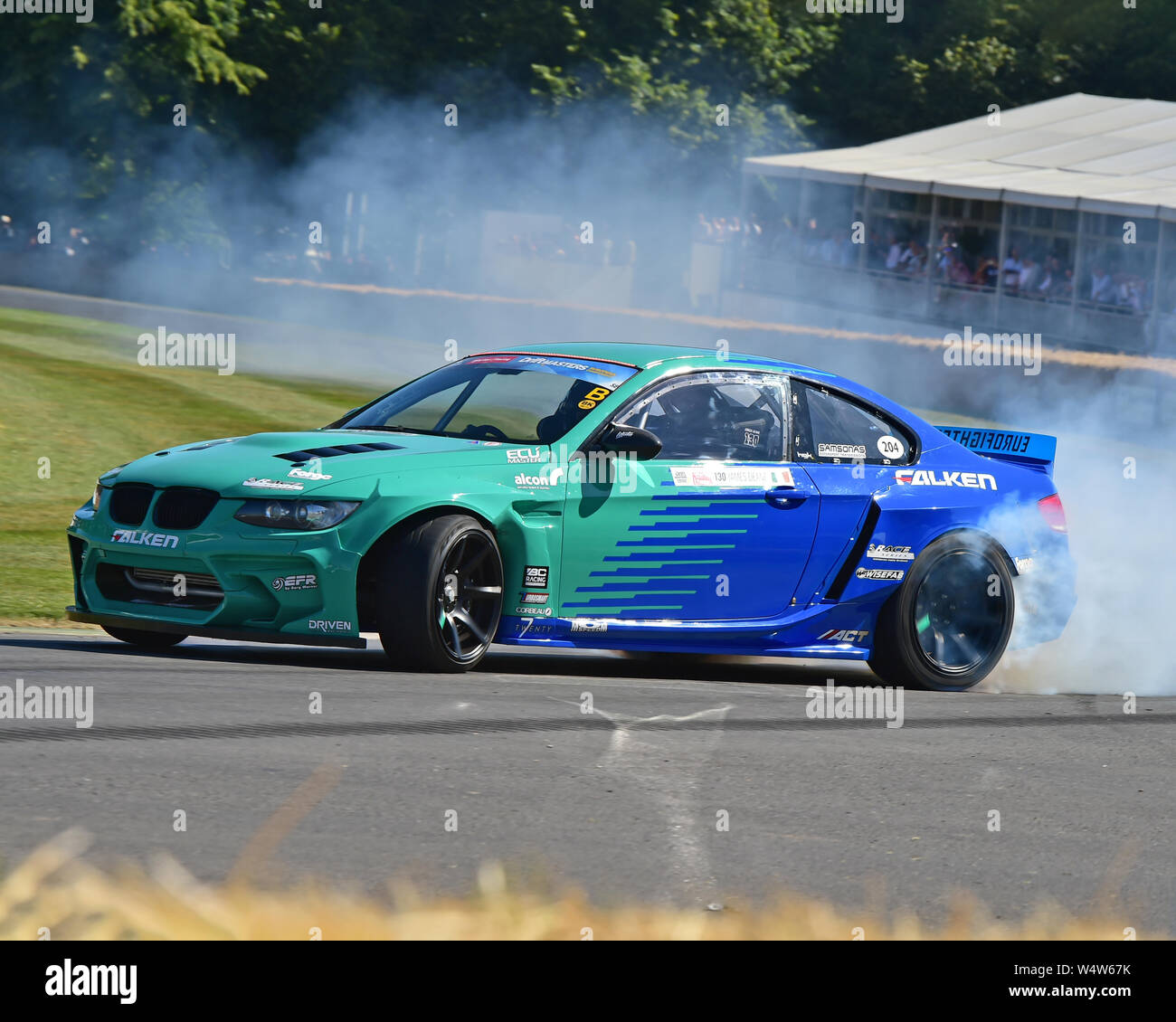 James Deane, Nissan Silvia S14, fangen meine Drift, Goodwood Festival der Geschwindigkeit, Speed Kings, Astro-rekorde des Motorsports, Festival der Geschwindigkeit, 2019, Moto Stockfoto