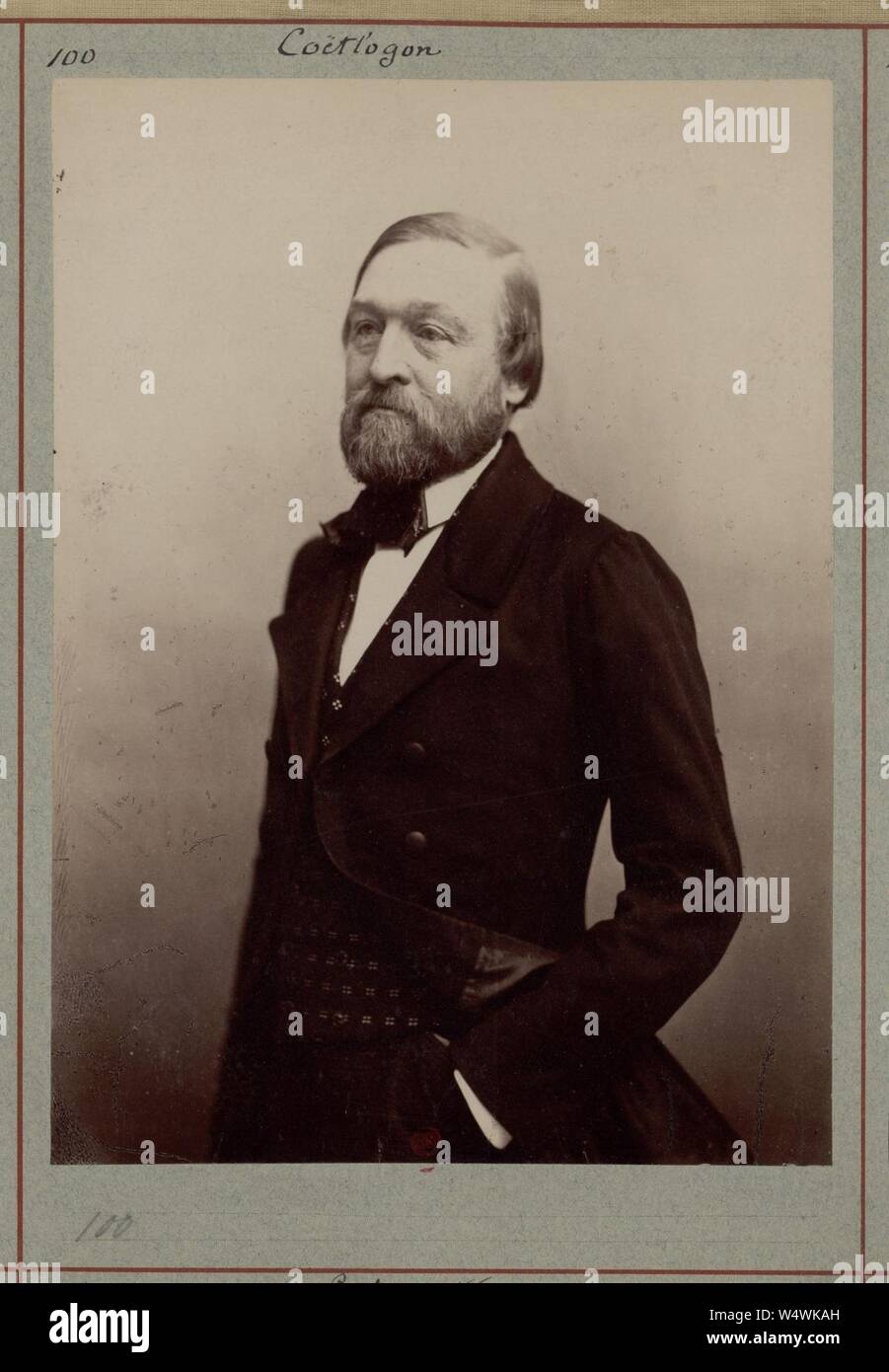 Coëtlogon, Emmanuel de (1814-1886) Atelier Nadar btv 1b 53100807 n. Stockfoto