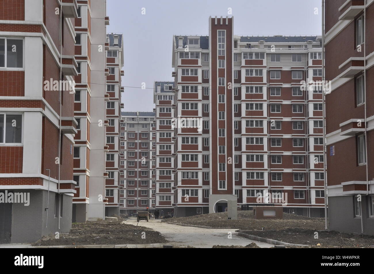 Regierung das Entwicklung in Nantong China Stockfoto