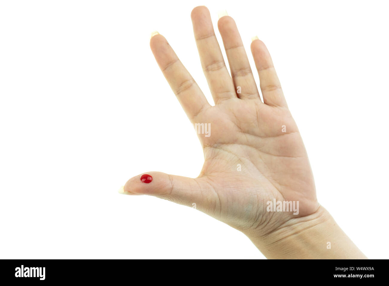 Blut blutende hand Ausgeschnittene Stockfotos und bilder Alamy