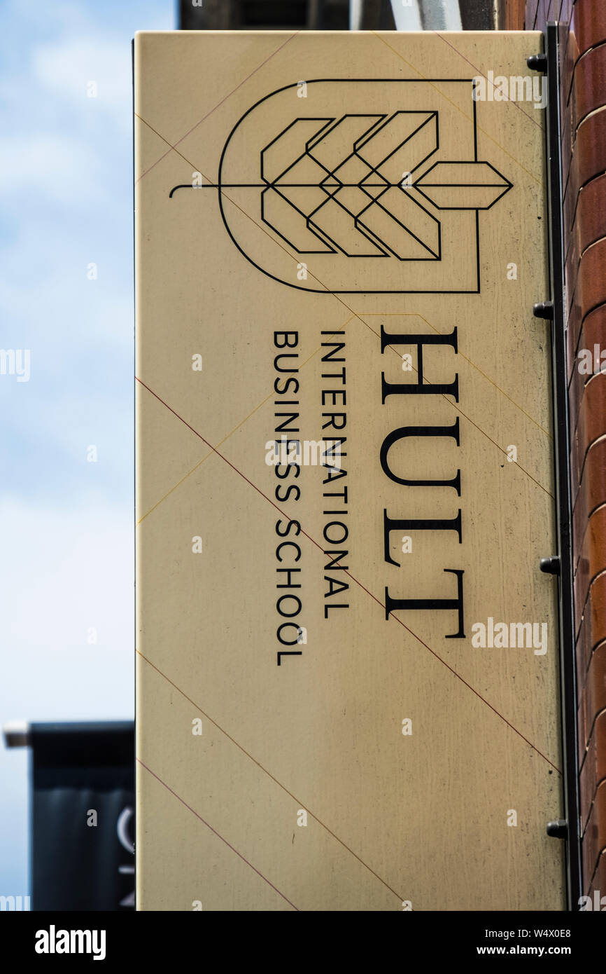 Hult International Business School, 35 Commercial Road, London, England, Großbritannien Stockfoto