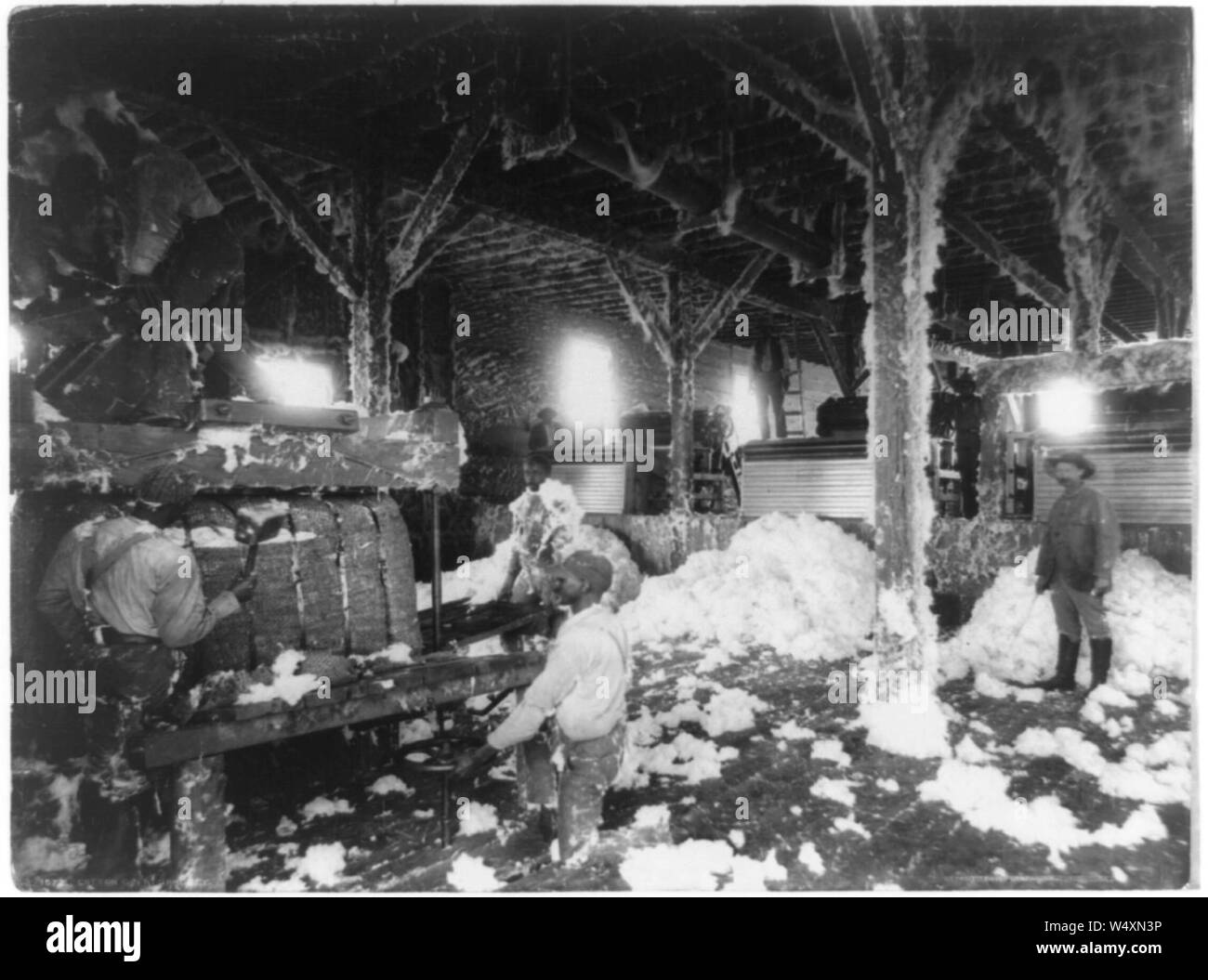 Cotton Gin in Dahomey, Fräulein. Stockfoto