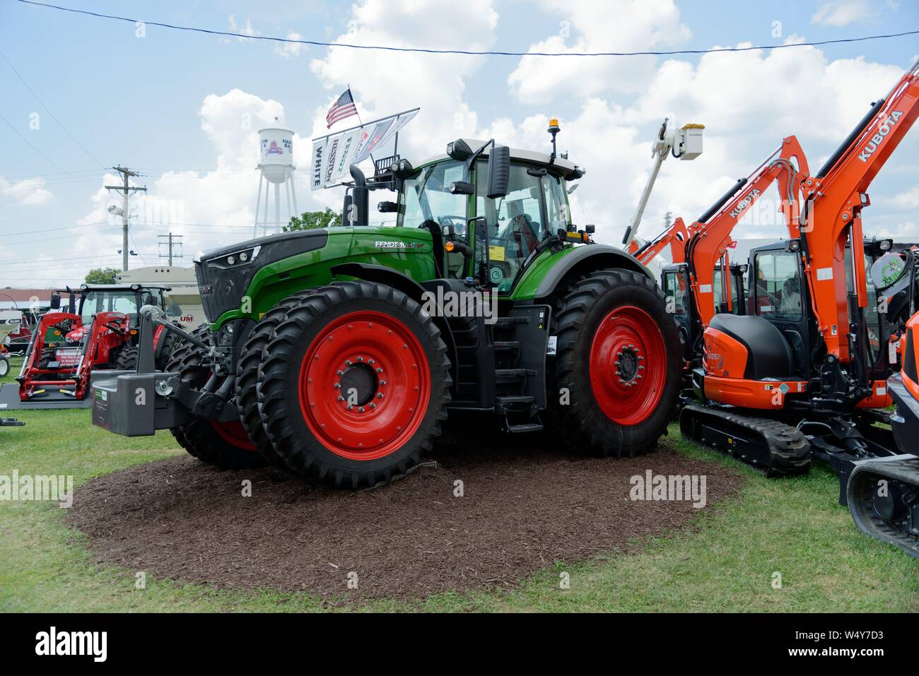 10-3-8 Fendt Vario Schlepper auf Anzeige an der 2019 Delaware State Fair. Stockfoto