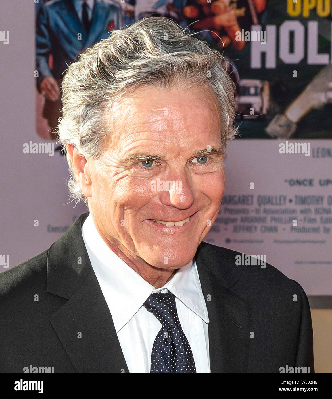 Los Angeles, CA - 22. Juli 2019: Nicholas Hammond besucht die Los Angeles Premiere von "Once Upon a Time in Hollywood" bei TCL Chinese Theatre statt Stockfoto