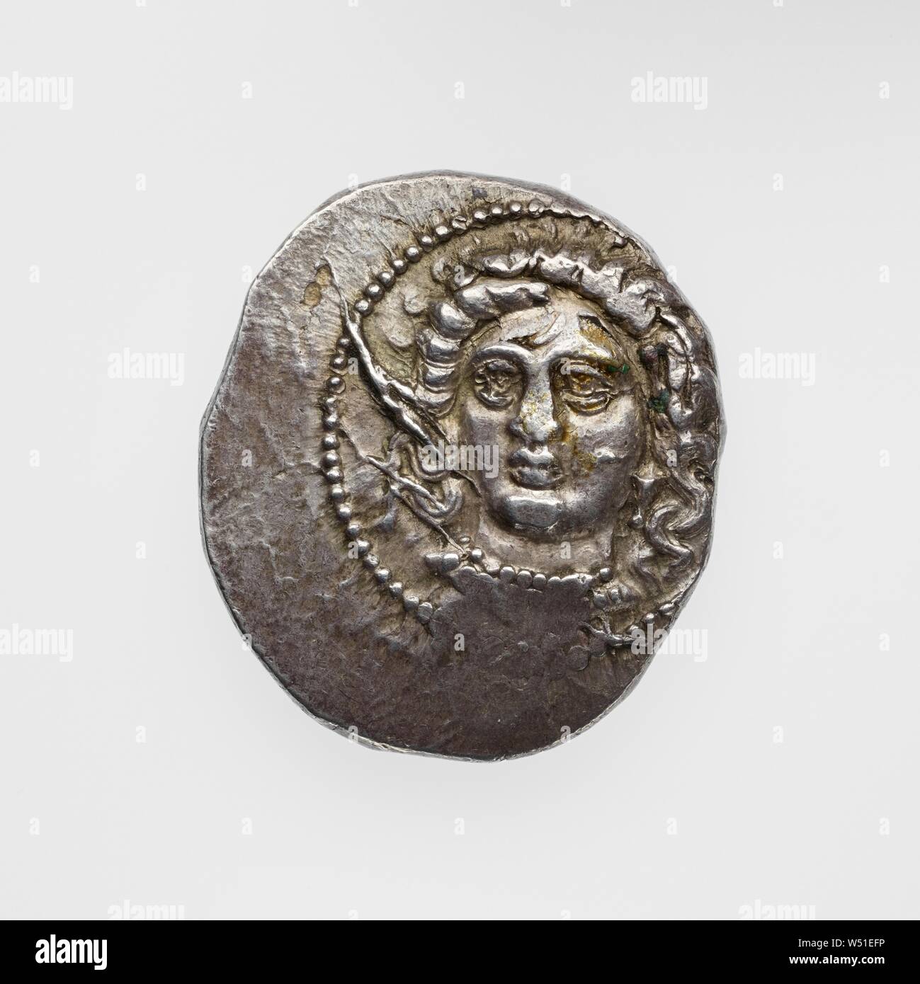 Doppel Siglos (Stater) Der Datames, Unbekannt, Tarsus in Zilizien, Türkei, 378 - 372 v. Chr., Silber,0.0107 führt kg (0.0236 lb Stockfoto