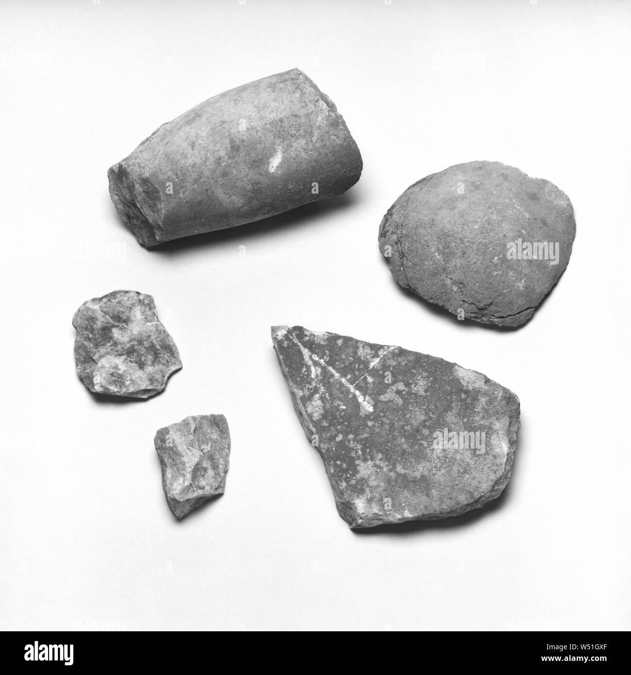 Fragmente eines Reliefs (5), 525 - 500 v. Chr. Stockfoto