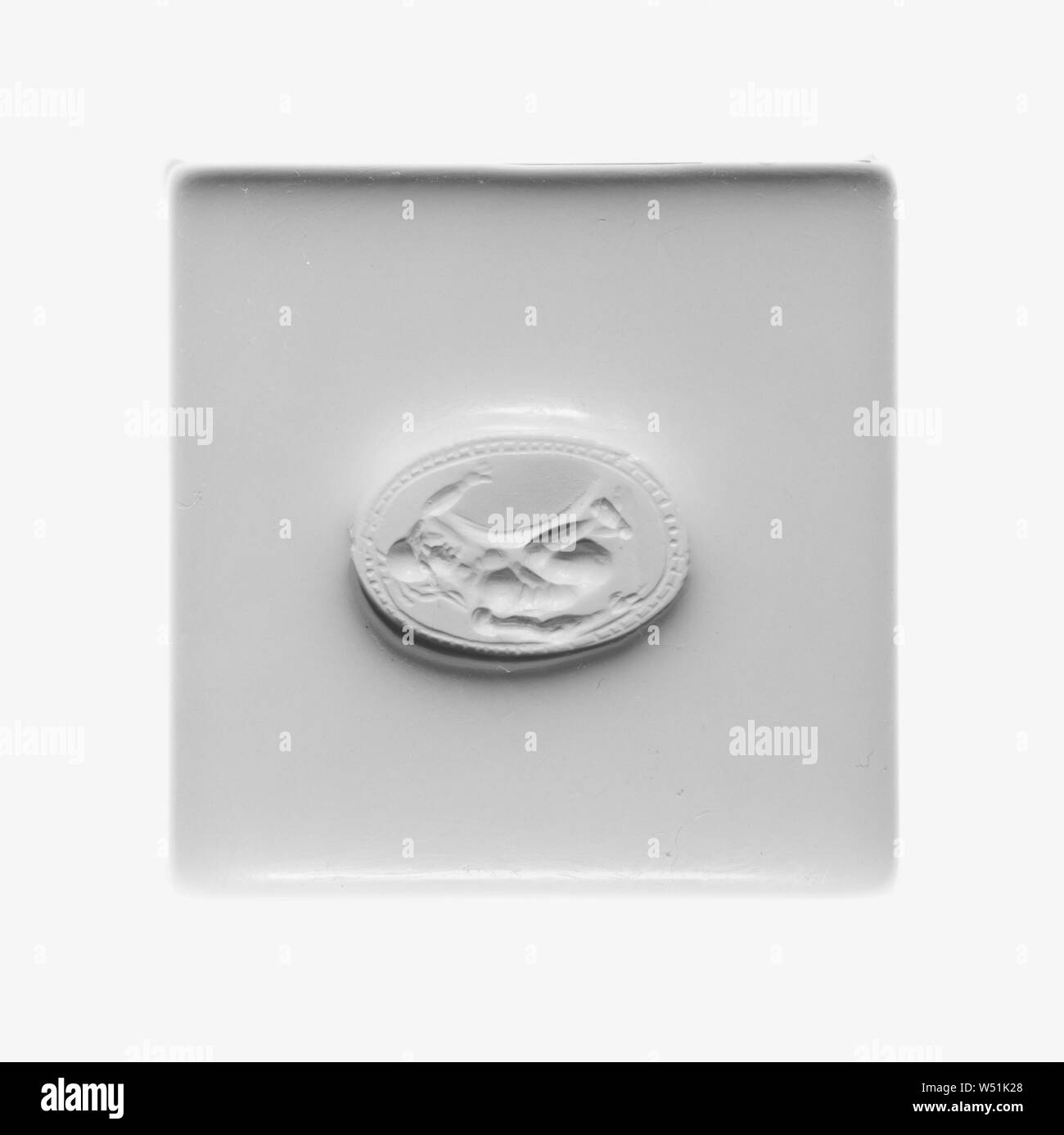 Skarabäus, Unbekannt, Etrurien, 3.- 2.Jahrhundert v. Chr., hellbraun und grün Achat, 1,5 × 1,1 × 0,7 cm (5/8 x 7/16 x 1/4 in Stockfoto