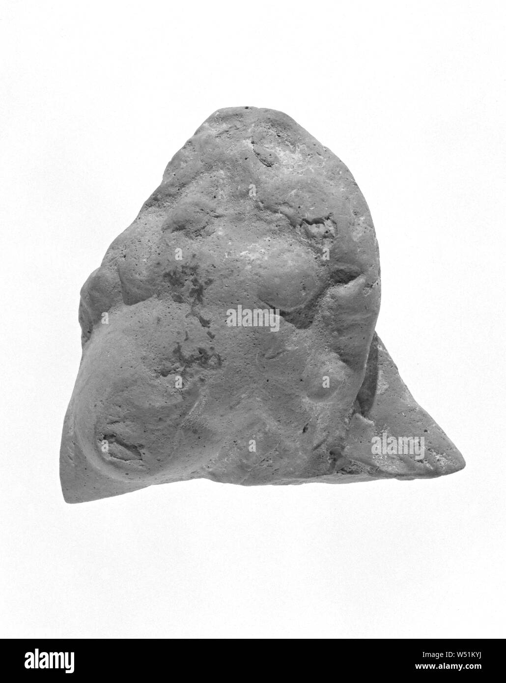 Tarantine Kopf Fragment, Unbekannt, Tarentum (Taras), Süditalien, 4. Jahrhundert v. Chr., Terrakotta Stockfoto