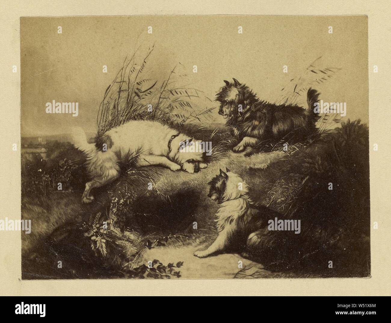 Man drucken, 19. und 20. Jahrhunderts. (Kunstwerke), Unbekannt, 1860, Drucken Stockfoto