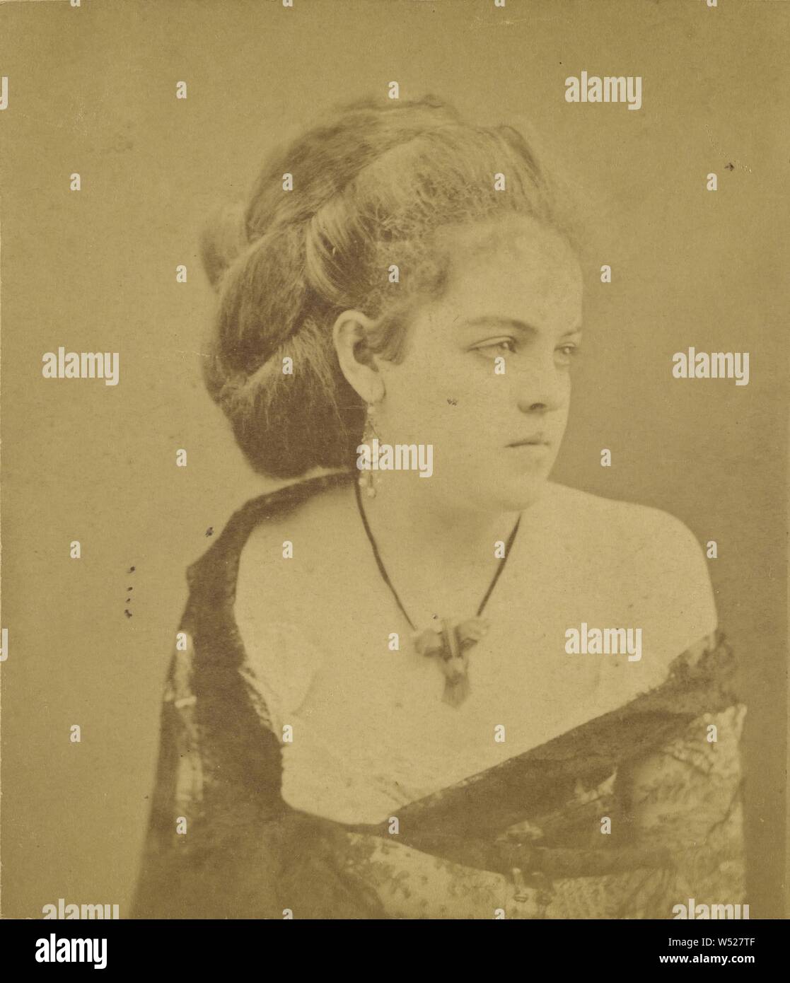 Minnie West, Jeremia, Gurney & Sohn, über 1876, Eiweiß silber Drucken Stockfoto