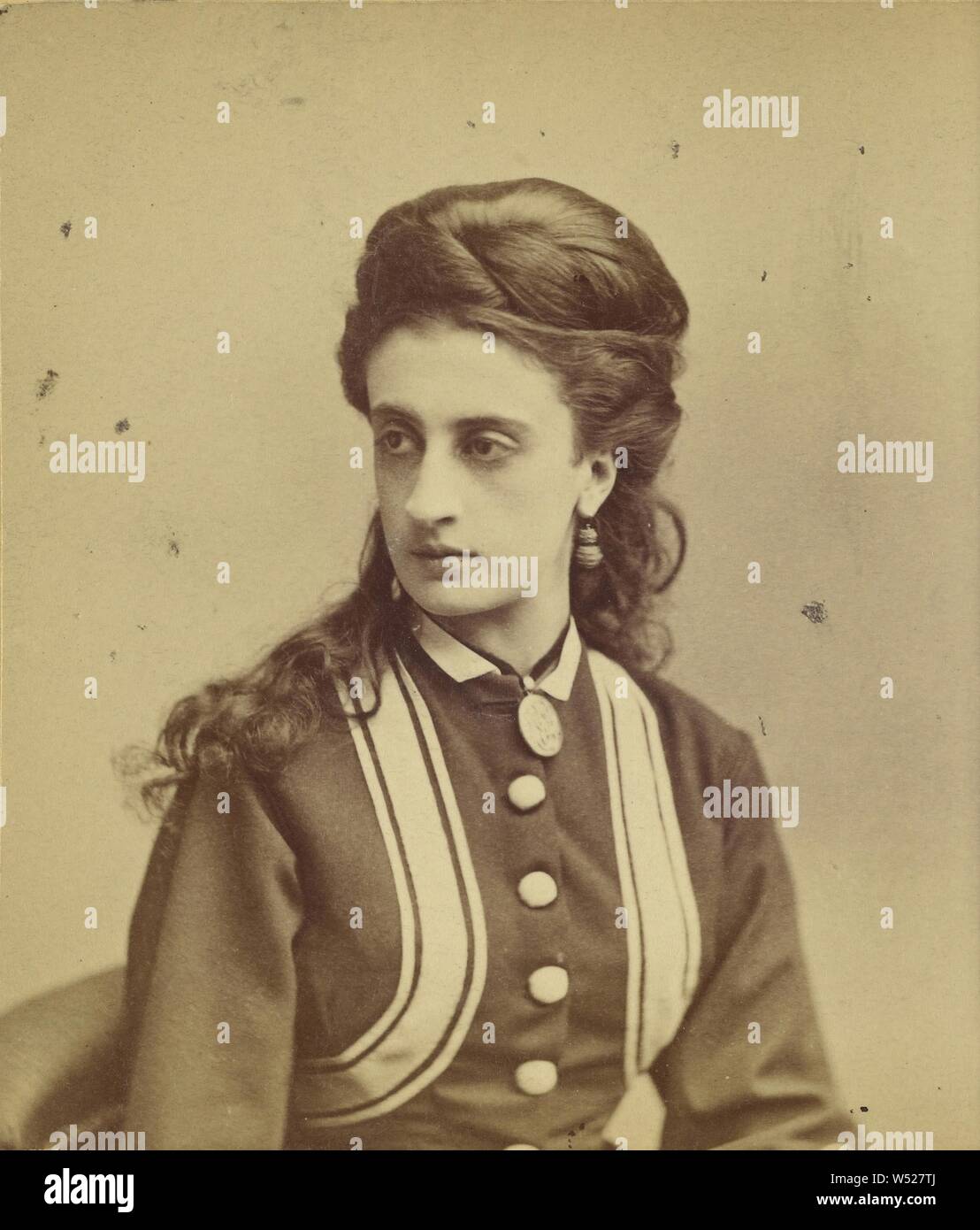 Sarah Siddons, Jeremia, Gurney & Sohn, 1869 - 1875, Eiweiß silber Drucken Stockfoto