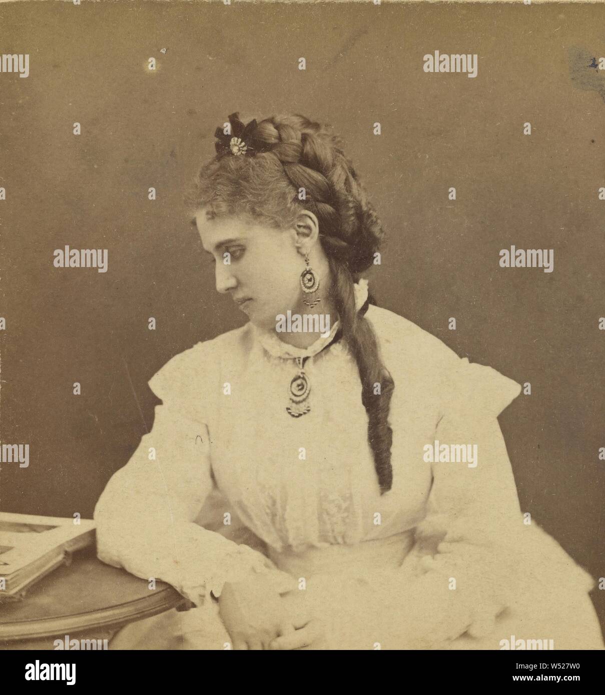 Christine Nilsson, Gräfin von Miranda, Jeremia, Gurney & Sohn, ca. 1870, Eiweiß silber Drucken Stockfoto