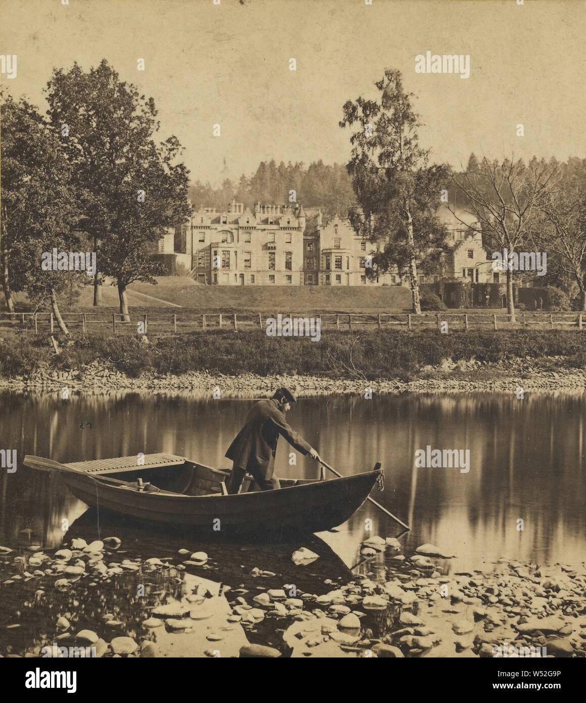 Abbotsford., George Washington Wilson (Schottische, 1823 - 1893), ca. 1865, Eiweiß silber Drucken Stockfoto