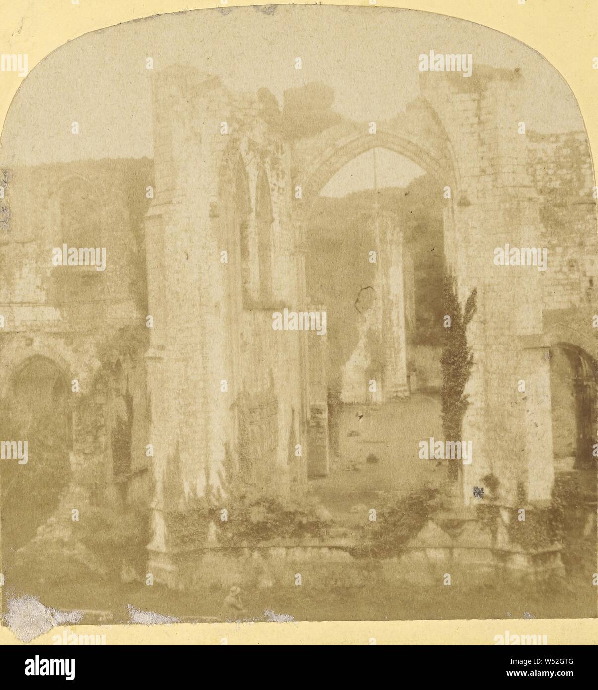 Osten Fenster, Cartmal Kirche, G. Gewässer (Briten, aktive Windemare, England 1860), ungefähr 1860, Eiweiß silber Drucken Stockfoto