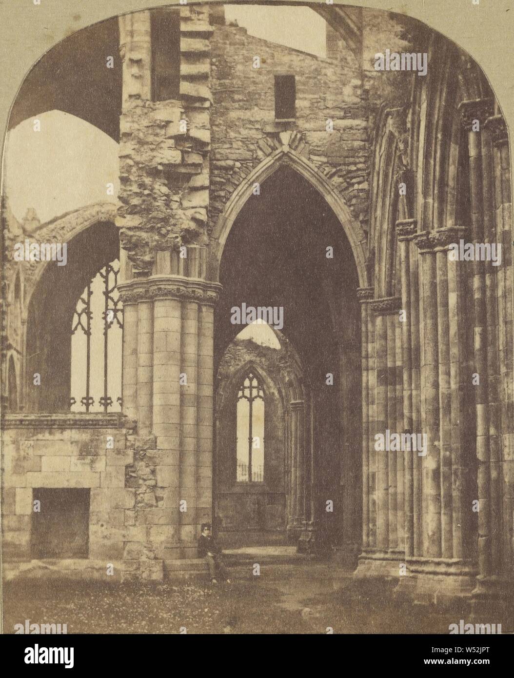 Innenraum Gänge, Unbekannten, Britischen, über 1865, Eiweiß silber Drucken Stockfoto