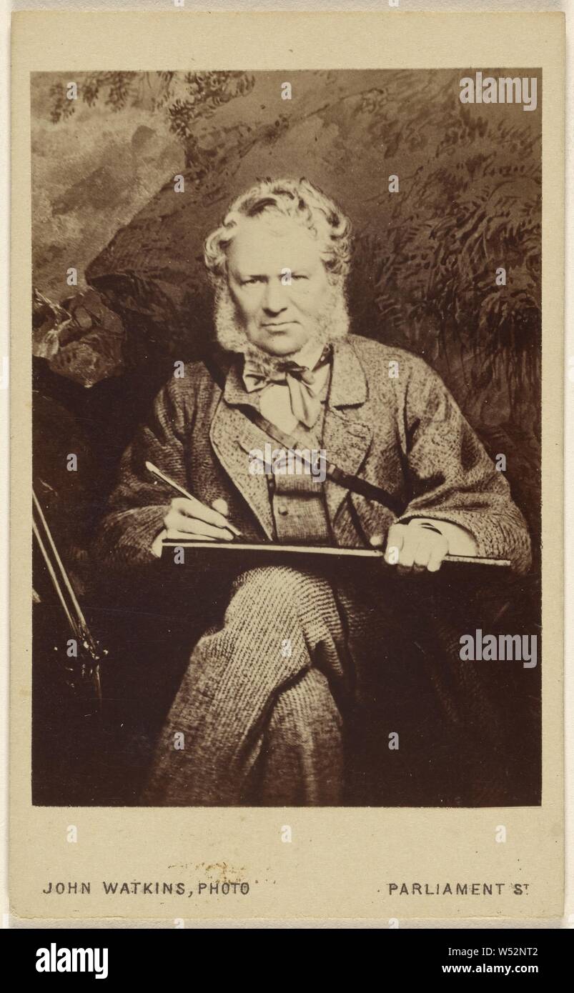 Sir Edwin Henry Landseer Englisch Tier Maler, 1802 - 1873, John Watkins (Briten, aktive 1850s - 1870s), 1860s, Eiklar silber Drucken Stockfoto