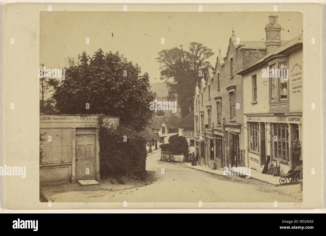 Shanklin, Isle of Wight., J. Symonds (Briten, aktive Portsmouth, England 1860), April 1866, Eiweiß silber Drucken Stockfoto
