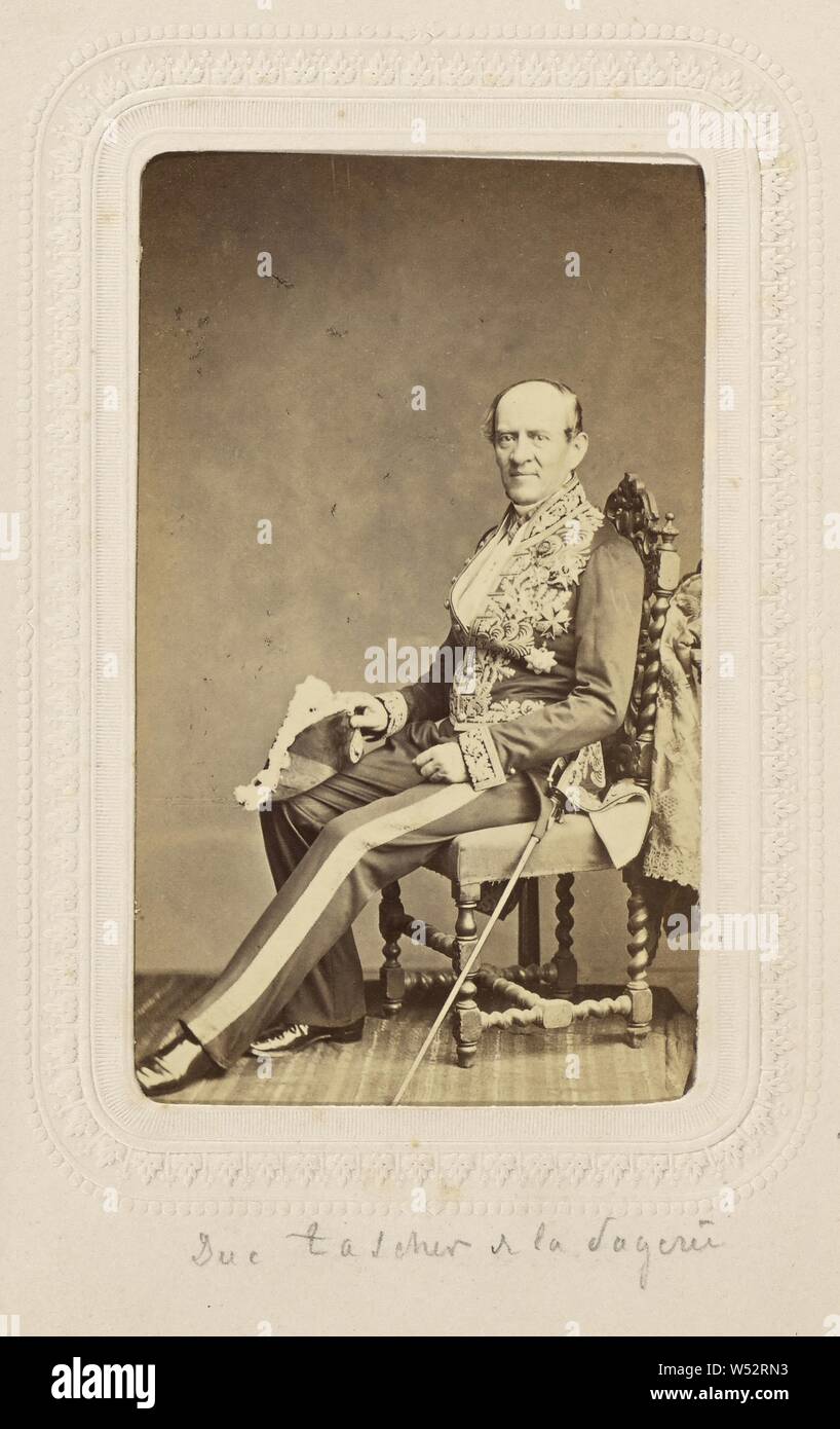 Duc Cascher de La Pagerie, Leon Crémière & Cie., um 1868, Eiweiß silber Drucken Stockfoto