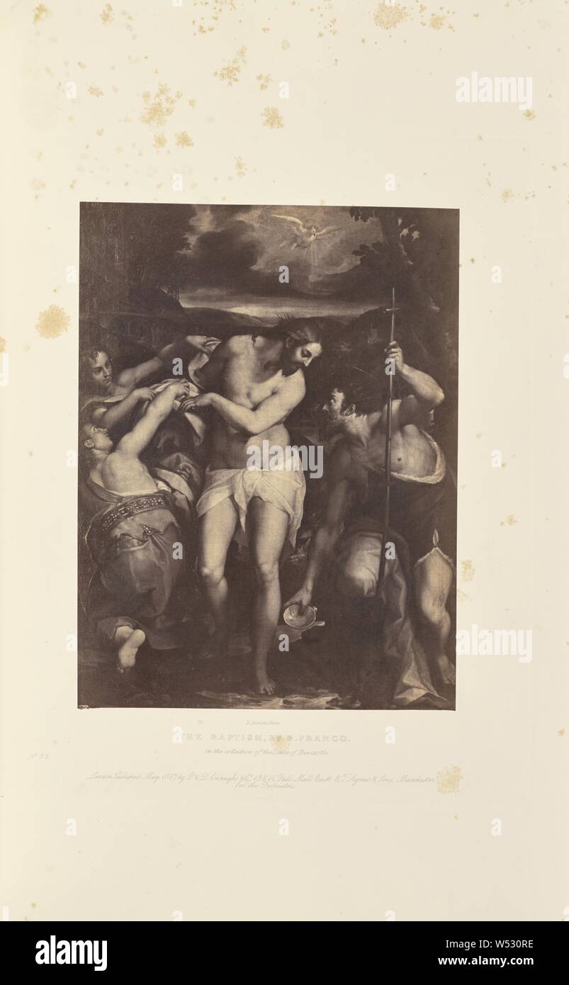 Die Taufe, die durch B. Franco, Robert Howlett (British, 1831-1858), London, England, 1858, Eiweiß Silber drucken, 28,6 × 21,4 cm (11 1/4 x 8 7/16 in Stockfoto