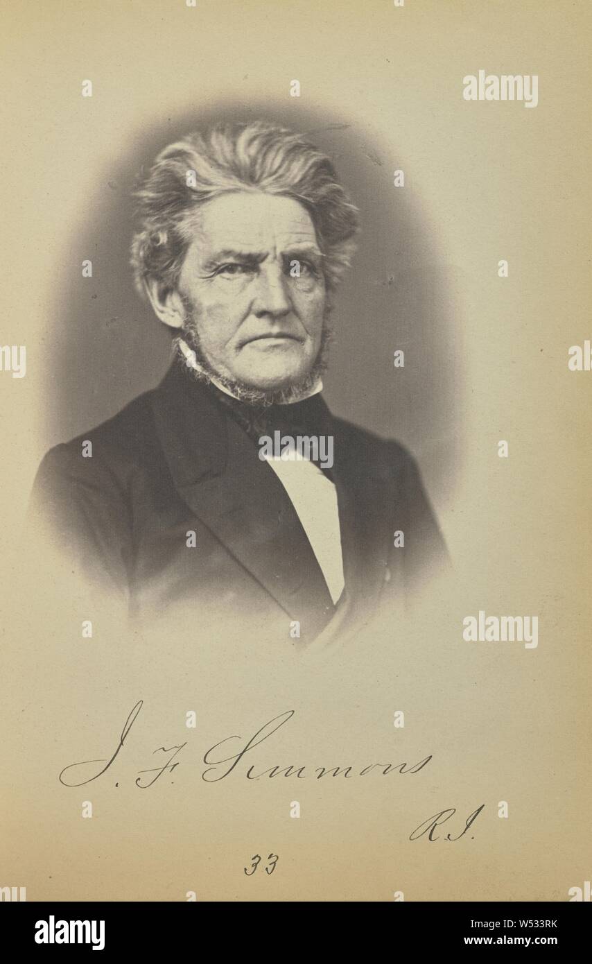 James F. Simmons, James Earle McClees (American, 1821-1887), Julian Vannerson (American, 1827 - nach 1875), Washington, District of Columbia, USA, ca. 1859, gesalzen Papier drucken, 11,1 × 8,9 cm (4 3/8 x 3 1/2 in. Stockfoto