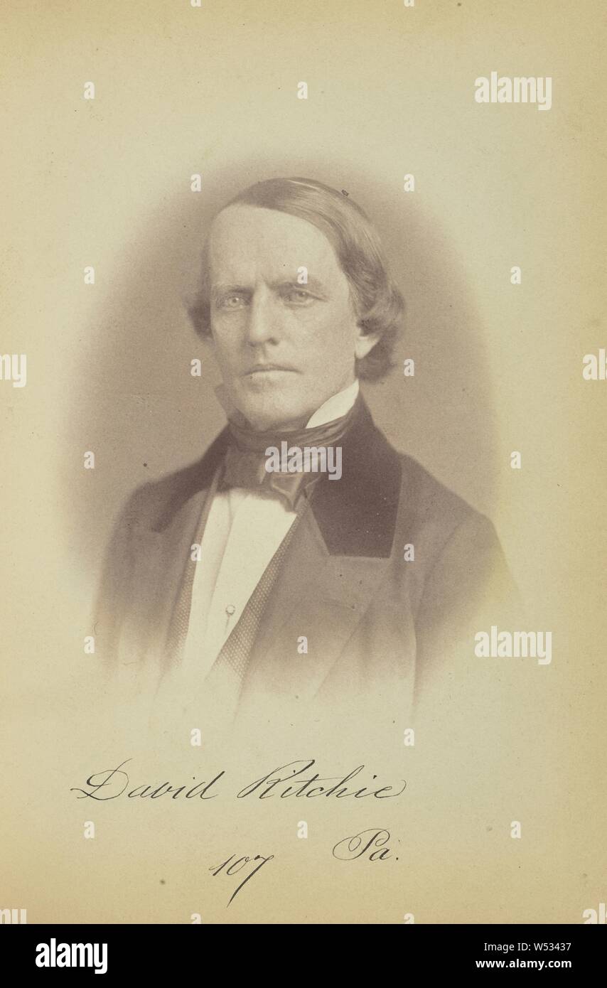 David Ritchie, James Earle McClees (American, 1821-1887), Julian Vannerson (American, 1827 - nach 1875), Washington, District of Columbia, USA, ca. 1859, gesalzen Papier drucken, 11 × 9,2 cm (4 5/16 x 3 5/8 in Stockfoto