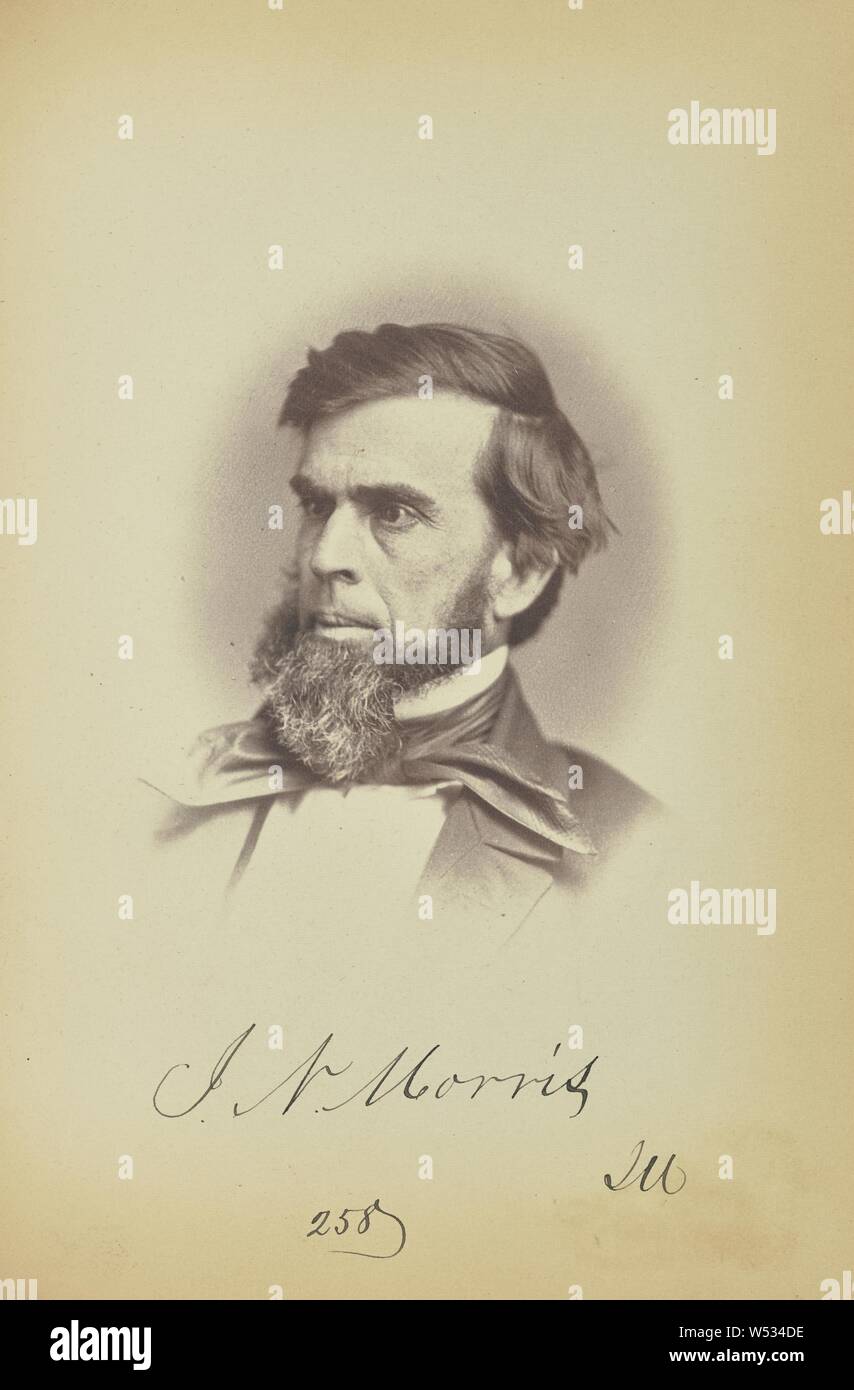 Isaac N. Morris, James Earle McClees (American, 1821-1887), Julian Vannerson (American, 1827 - nach 1875), Washington, District of Columbia, USA, ca. 1859, gesalzen Papier gedruckt, 9,3 x 7,5 cm (3 11/16 2 15/16 in Stockfoto