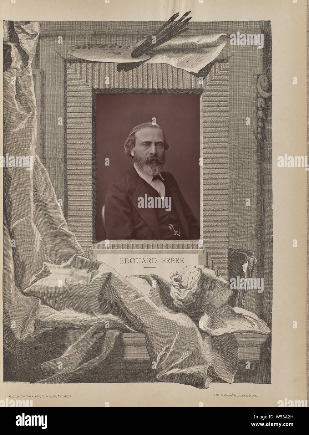 ÉDOUARD FRÈRE, ca. 1876 - 1882 Stockfoto