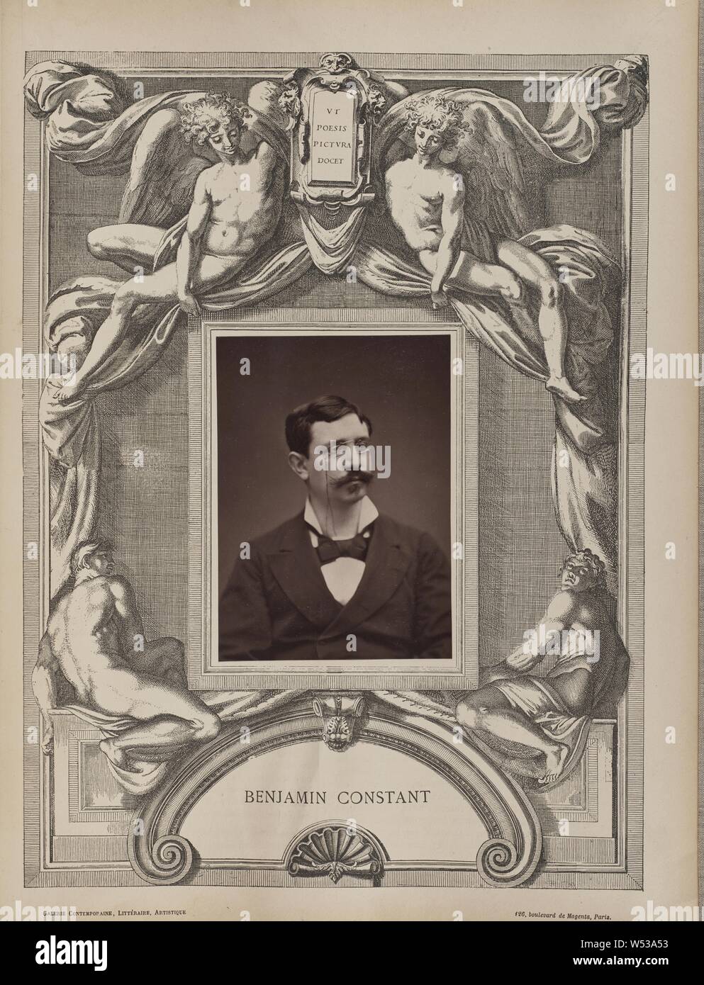 BENJAMIN CONSTANT, 1876 - 1882 Stockfoto