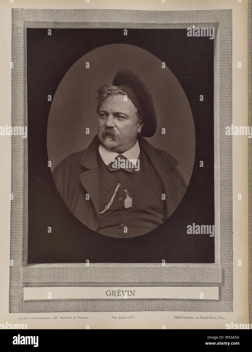 GRÉVIN, etwa 1876 - 1882 Stockfoto