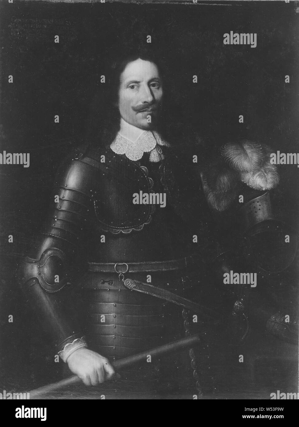 Gustaf Horn von Pori, Gustav Horn von Pori, 1592-1657, Malerei, Öl auf Leinwand, Höhe 108 cm (42,5 Zoll), Breite 83 cm (32,6 Zoll) Stockfoto