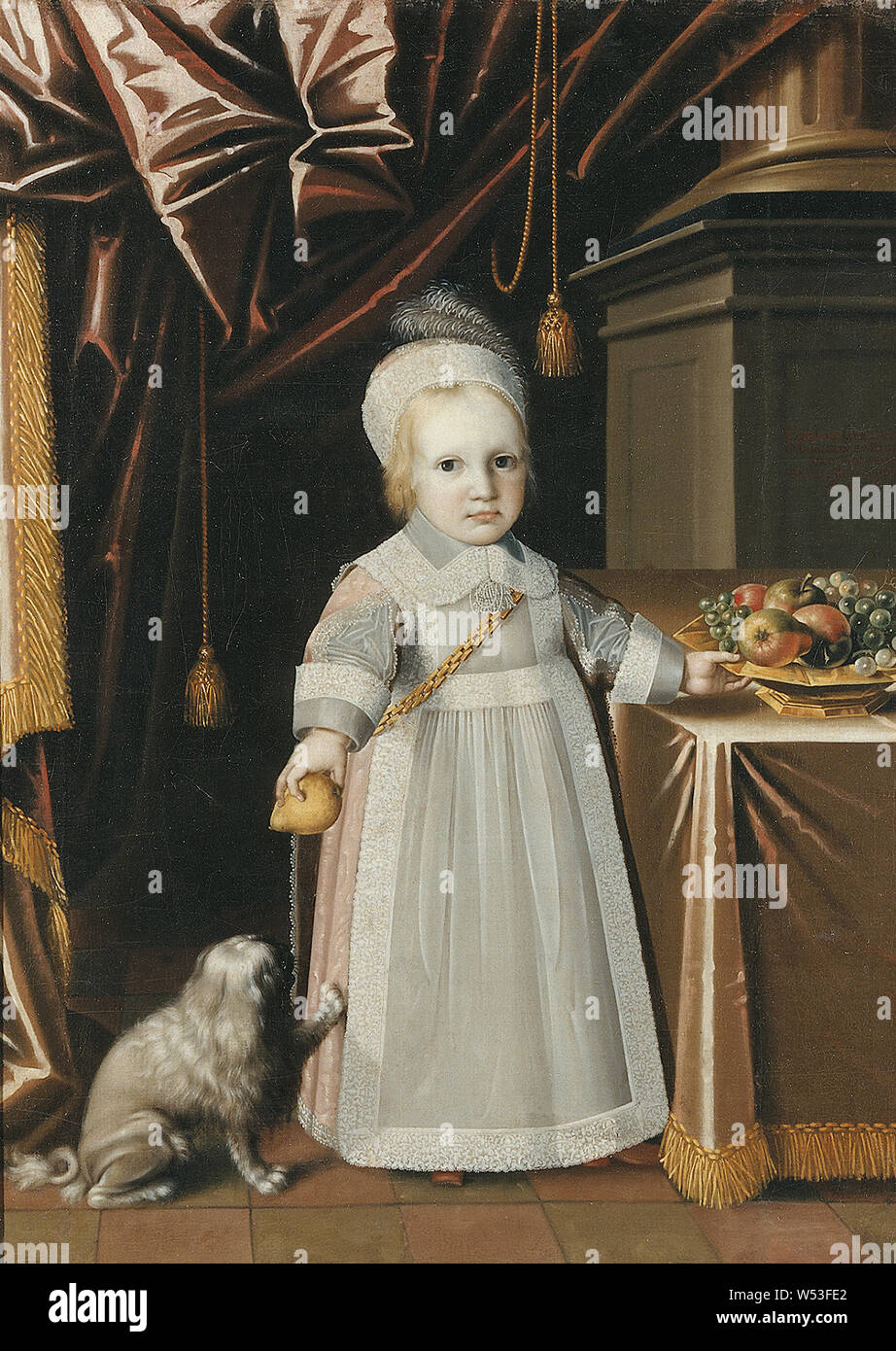 Fürst Karl Gustav, Karl Gustav, 1648-1703, Prinz von Baden-Durlach, Malerei, 1651, Öl auf Leinwand, Höhe 129 cm (50,7 Zoll), Breite 92 cm (36,2 Zoll) Stockfoto