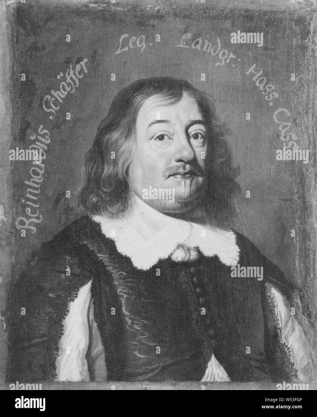 Nach Anselm Van Hulle, Reinhard Scheffer, 1590-1656, Malerei, Öl auf Leinwand, Höhe 64 cm (25,1 Zoll), Breite 54 cm (21,2 Zoll) Stockfoto