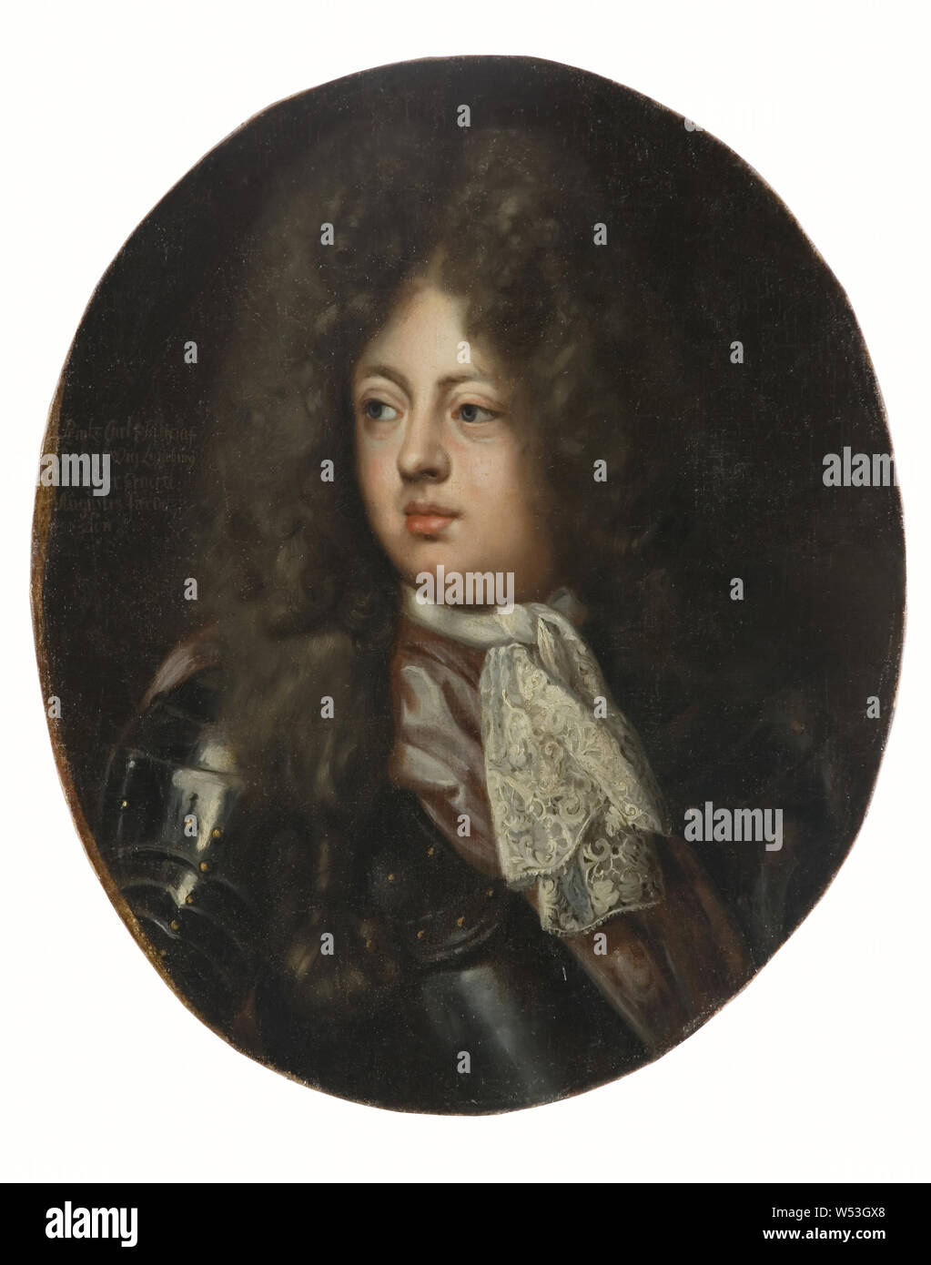 David von Krafft, Karl Filip, 1669-1690, Prinz von Braunschweig-Lüneburg, Malerei, Öl auf Leinwand, Höhe, 69,5 cm (27,3 Zoll), Breite 57 cm (22,4 Zoll) Stockfoto