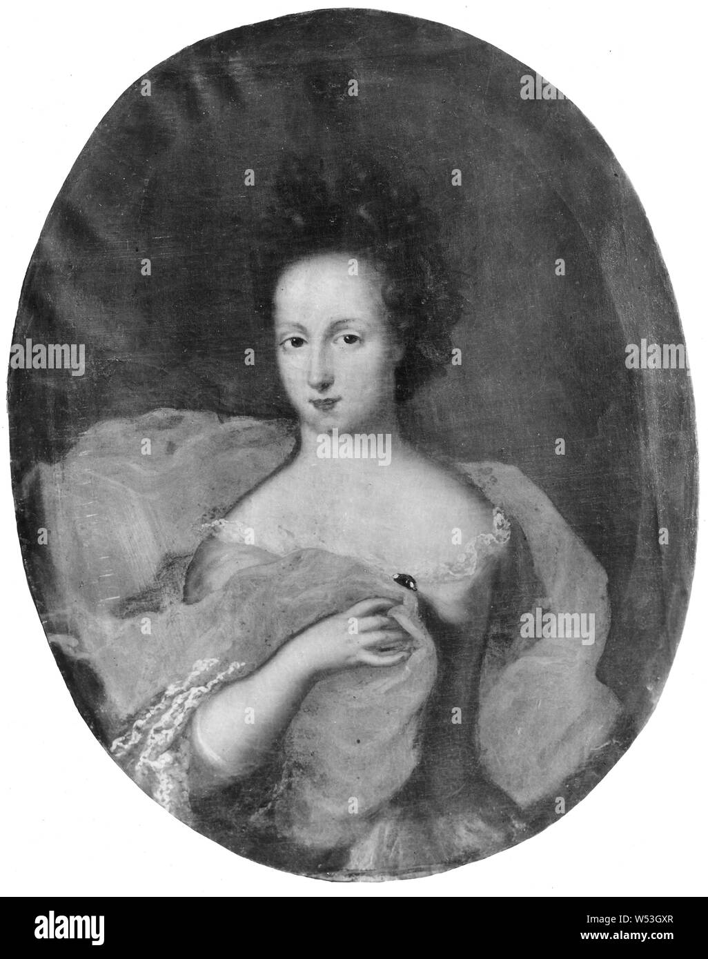 Prinzessin Hedvig Sofia, Hedvig Sofia, 1681-1708, Prinzessin von Schweden Herzogin von Holstein-Gottorp, Malerei, Hedvig Sophia von Schweden, Öl auf Leinwand, Höhe 81 cm (31,8 Zoll), Breite 64 cm (25,1 Zoll) Stockfoto