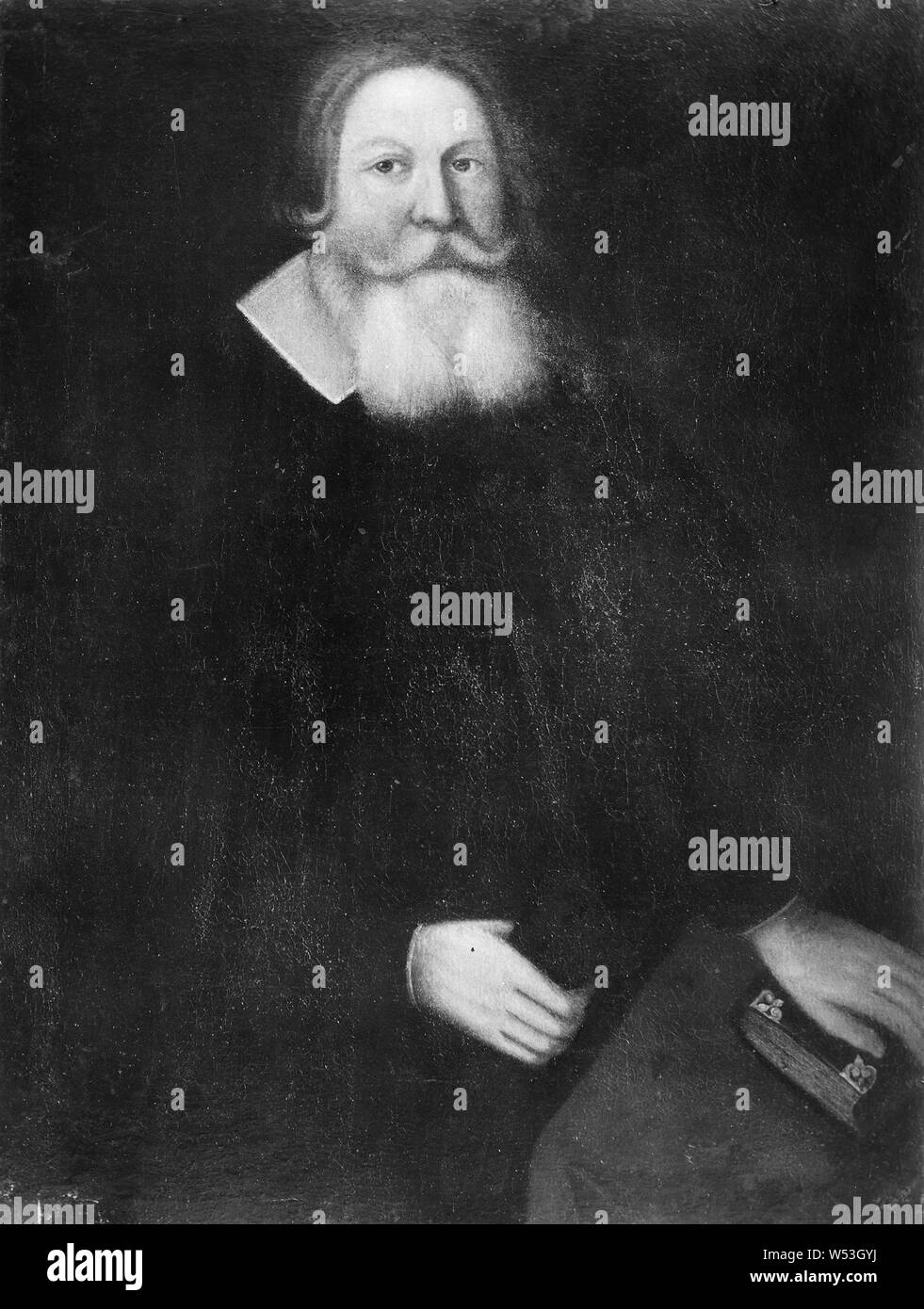 Olaus Laurelius, 1585-1670, Bischof, Malerei, Öl auf Leinwand, Höhe 98 cm  (38,5 Zoll), Breite 73 cm (28,7 Zoll Stockfotografie - Alamy